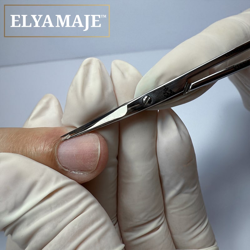Elyamaje Viana 20mm ciseaux à cuticules inox brillant