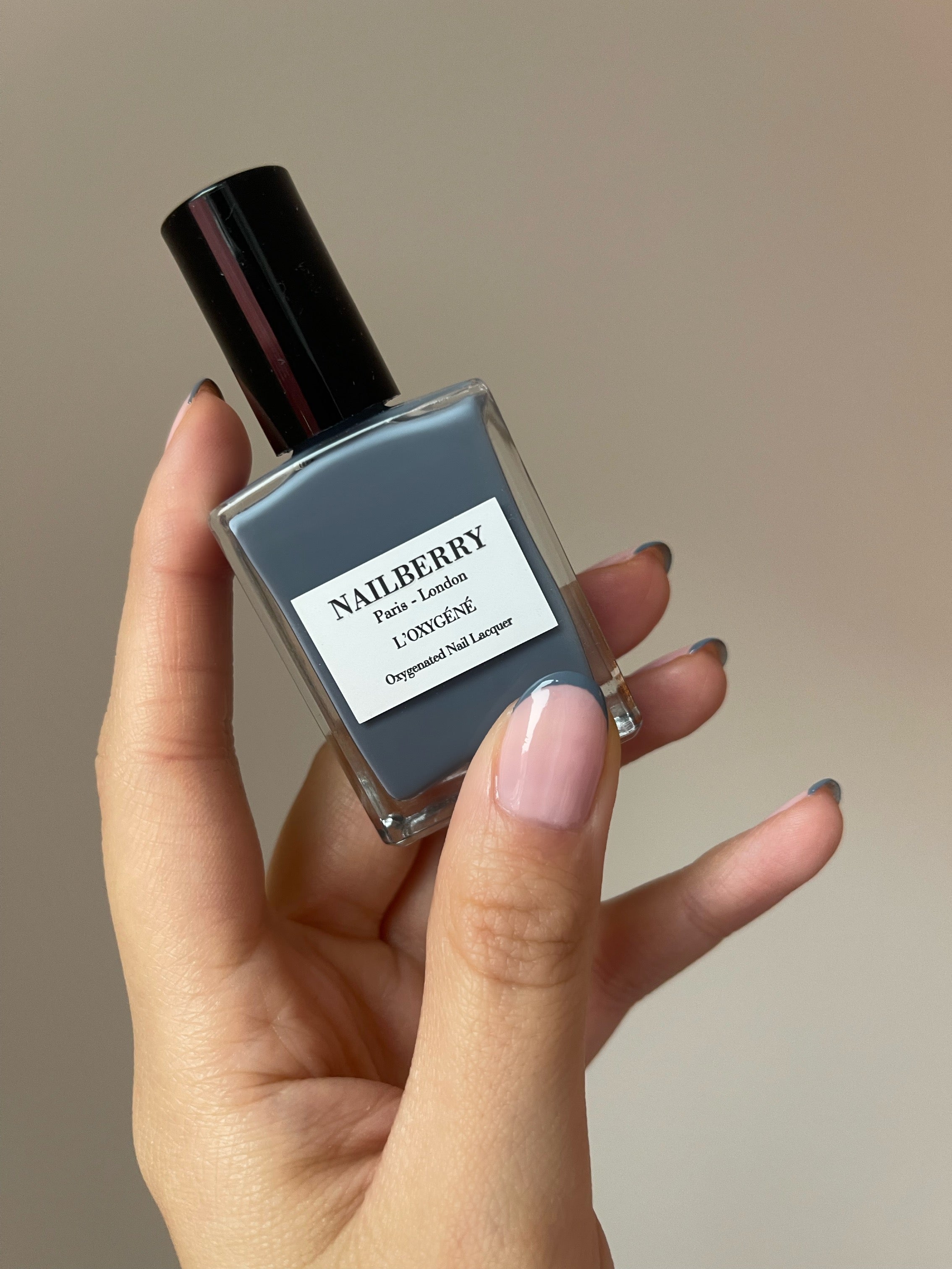 Nailberry L'Oxygéné Spiritual vernis à ongles 14ml bleu orage