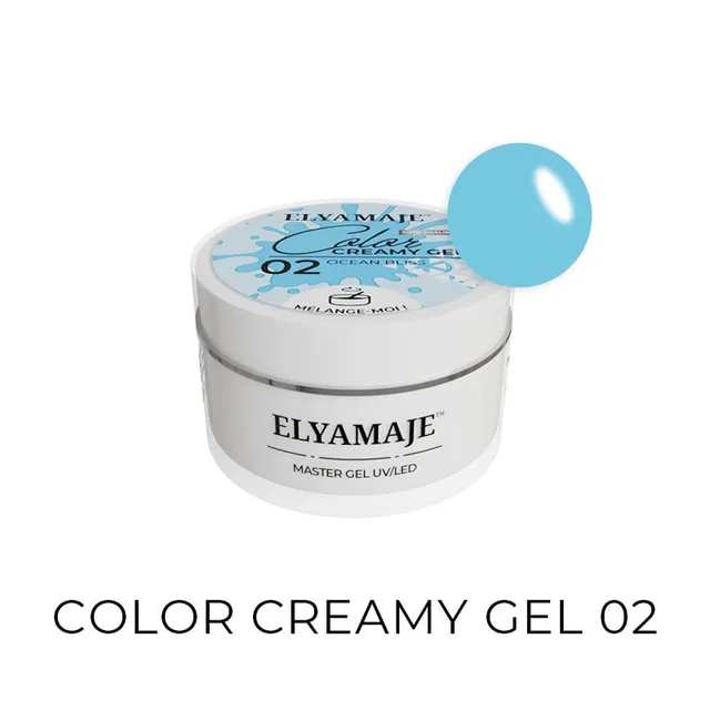 Elyamaje Color Creamy Gel Ocean Bliss 02 gel UV