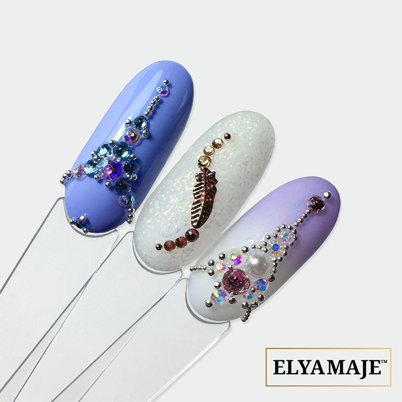 Elyamaje Déco Glue gel nail art colle à strass no wipe