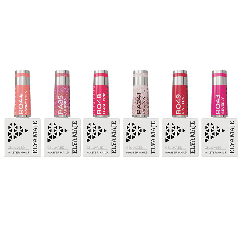 Elyamaje Coffret Summer Pink Vernis Semi-Permanent