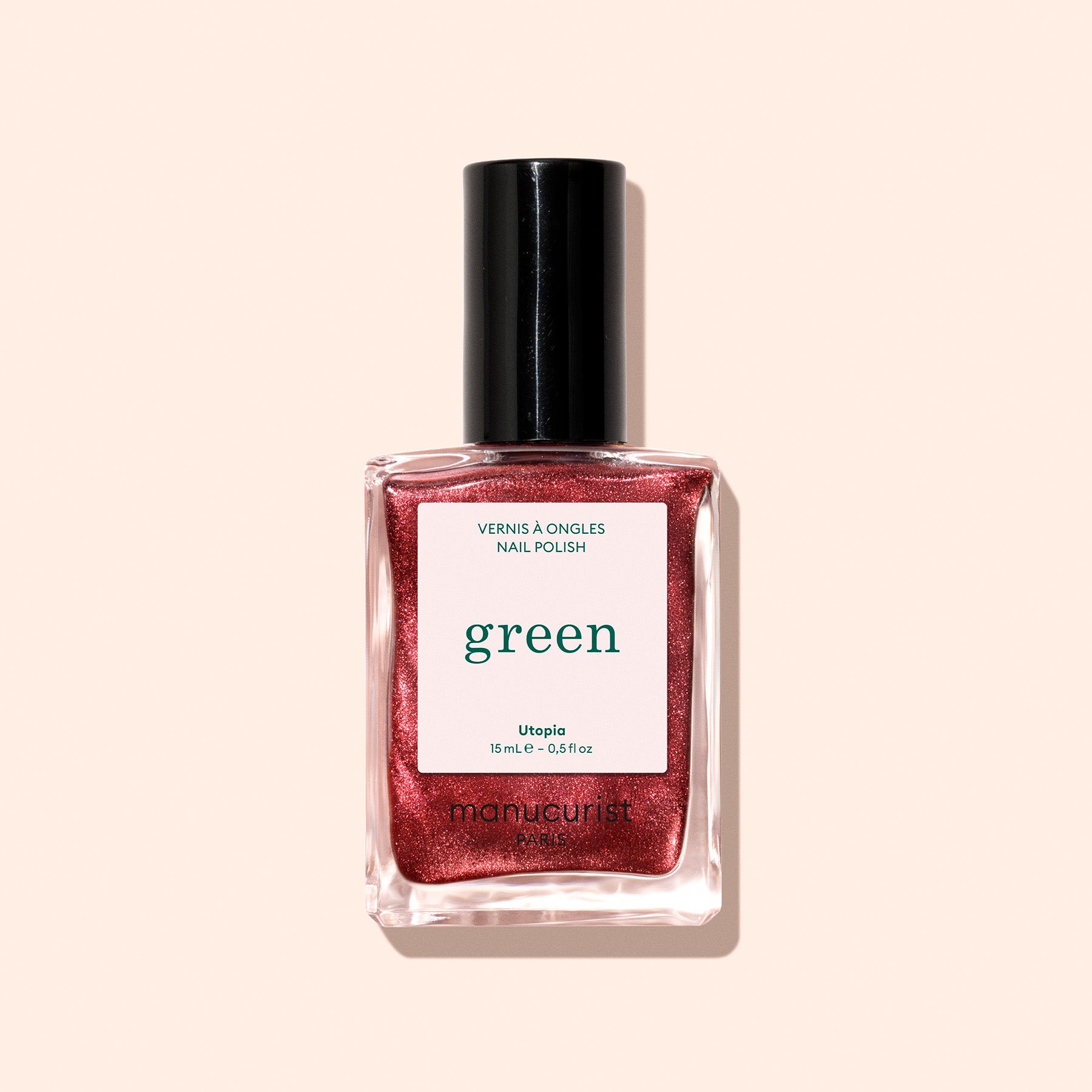 Manucurist Green vernis Utopia marron cuivré
