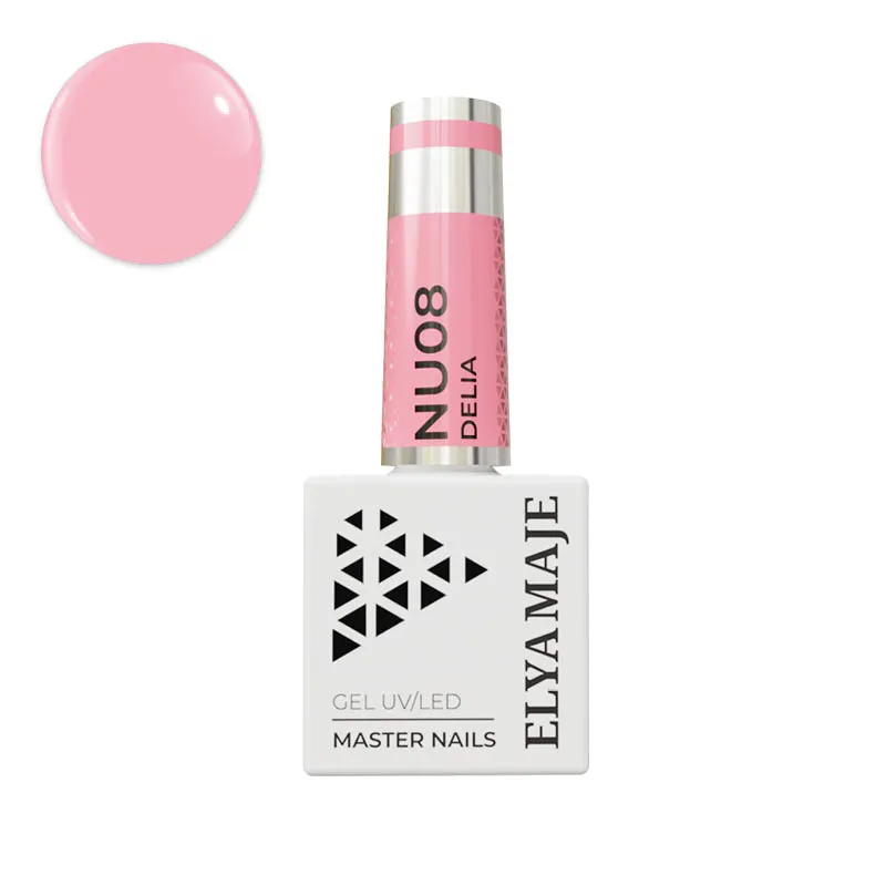 Elyamaje N°08 Delia vernis semi-permanent couvrant