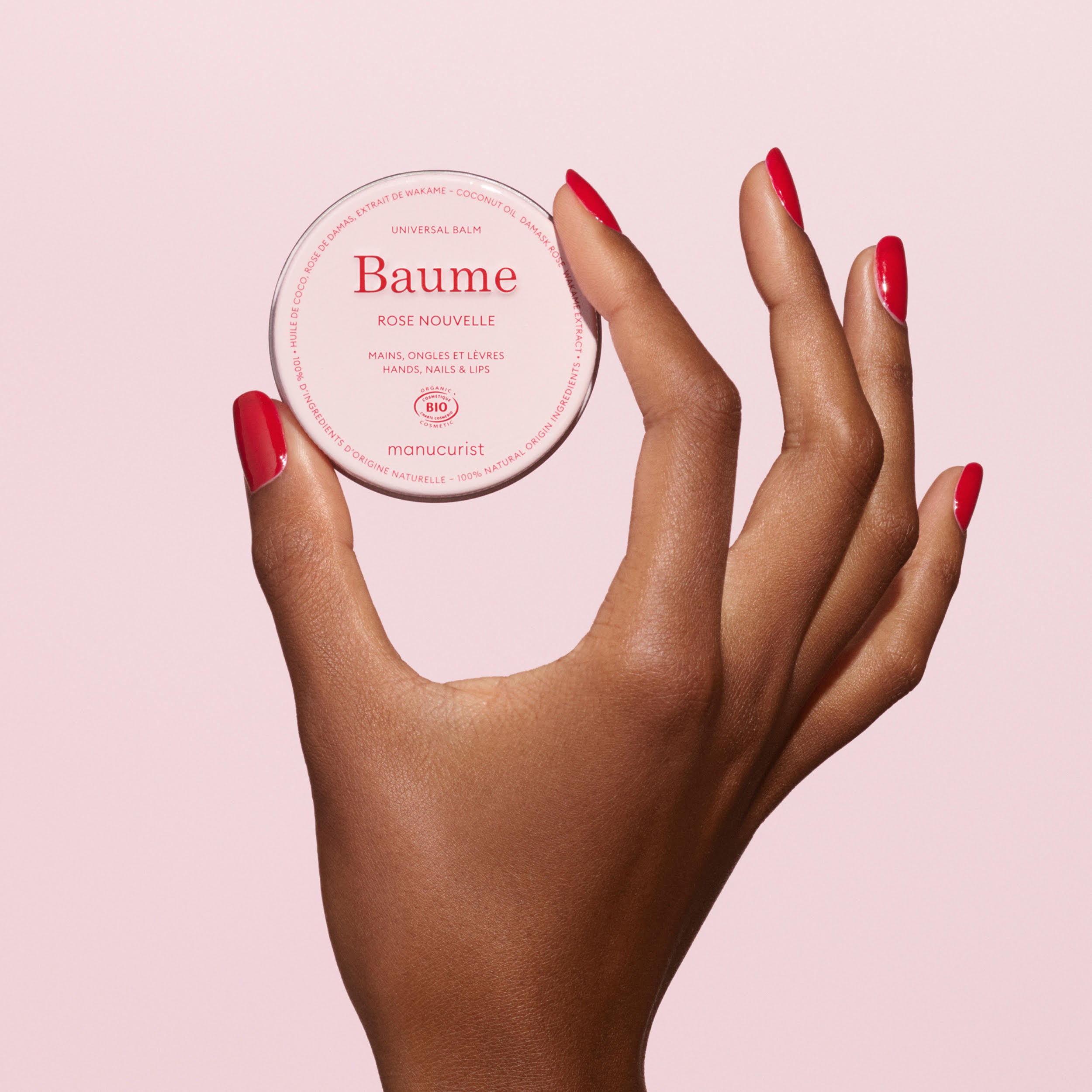 Manucurist Duo Baume & Crème Mains soin rose nouvelle