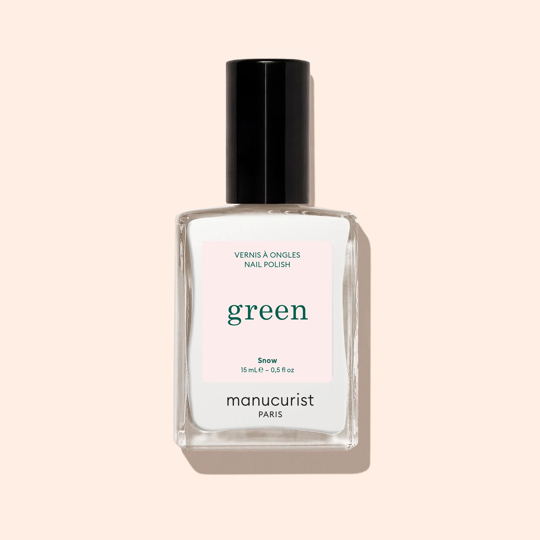 Manucurist Green Snow vernis blanc opaque