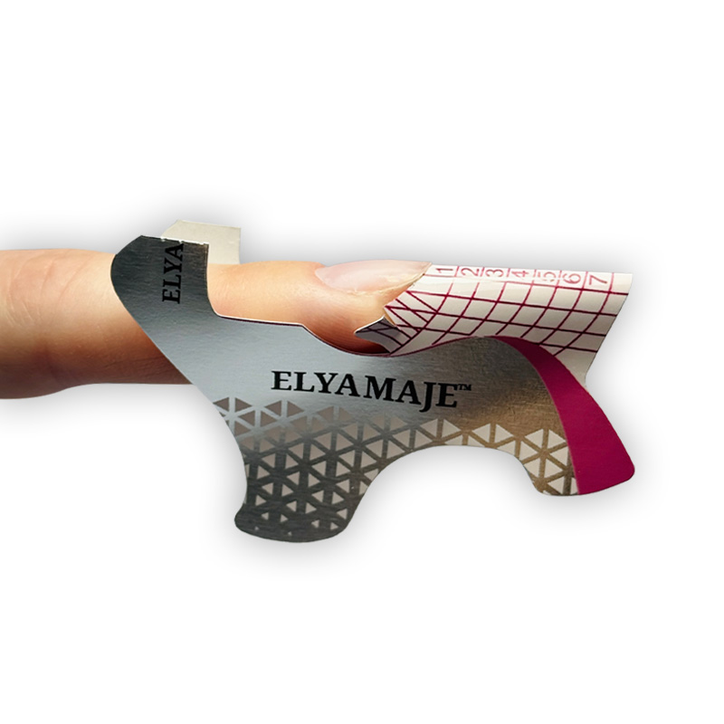 Elyamaje Chablon Papillon papier forme 500 pcs rallongement