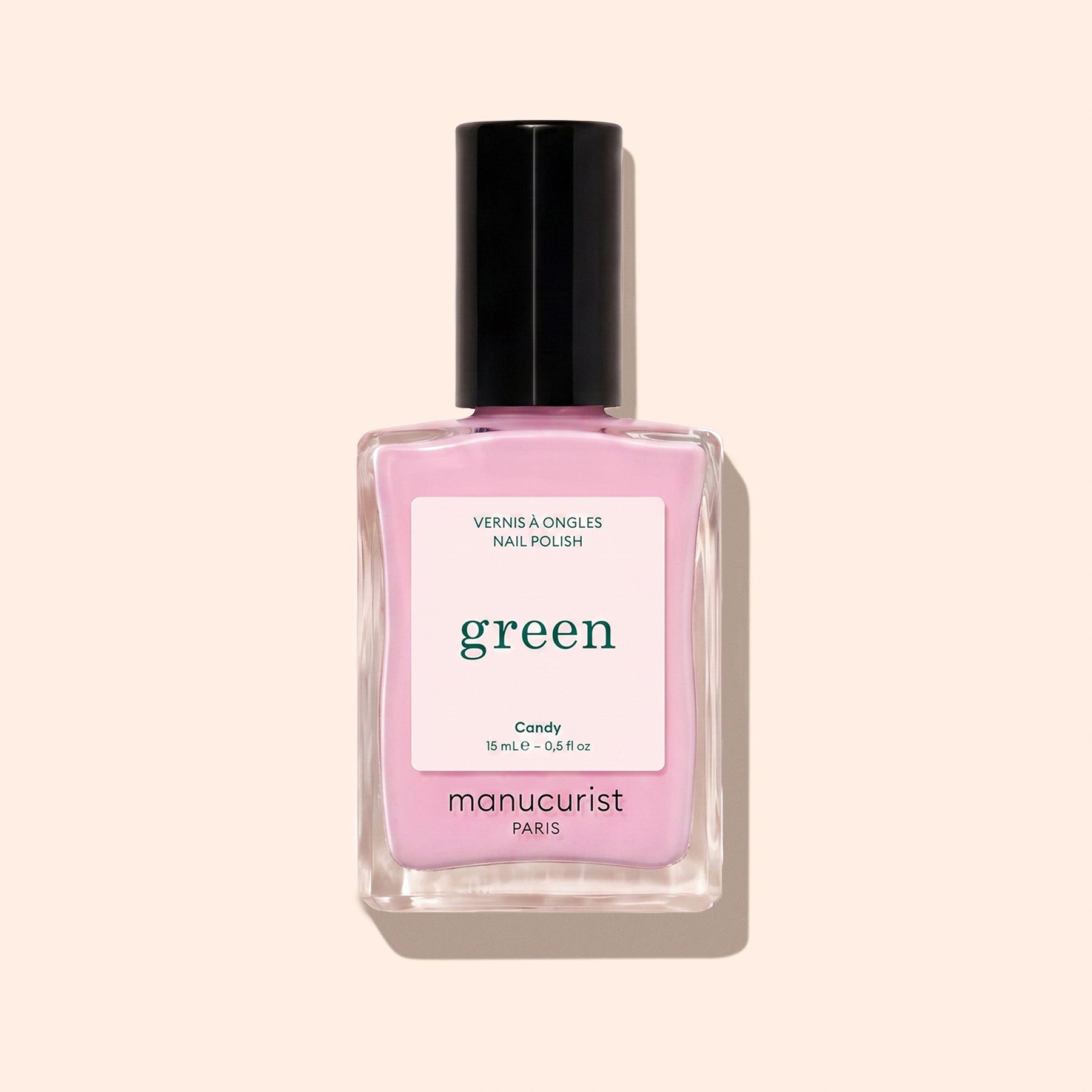 Manucurist Green Candy vernis à ongles rose pop opaque