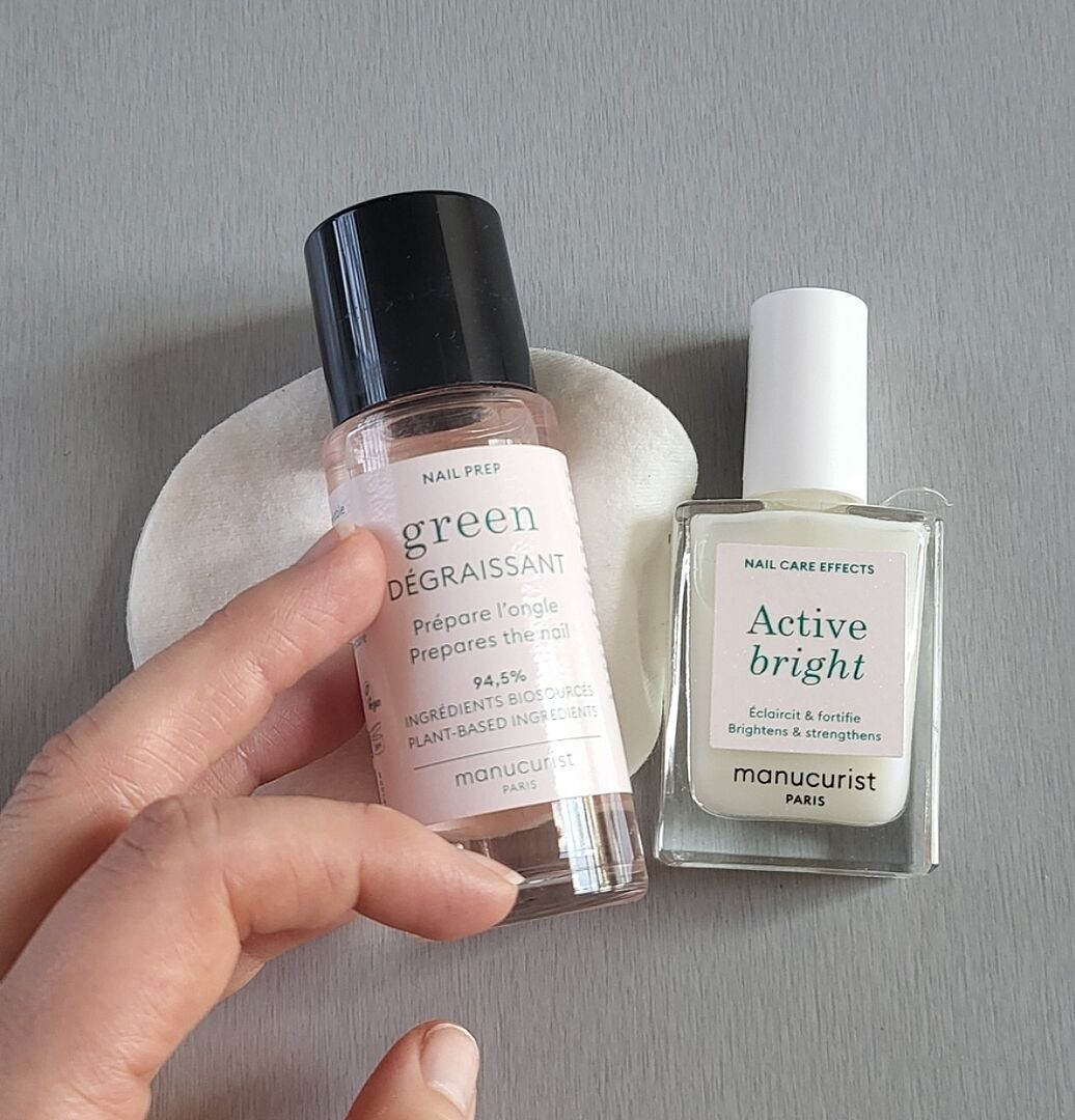 Manucurist Green Dégraissant dissolvant 30ml tenue prolongée