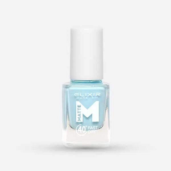 Élixir Matte M23 vernis mat 40 sec Alice Blue