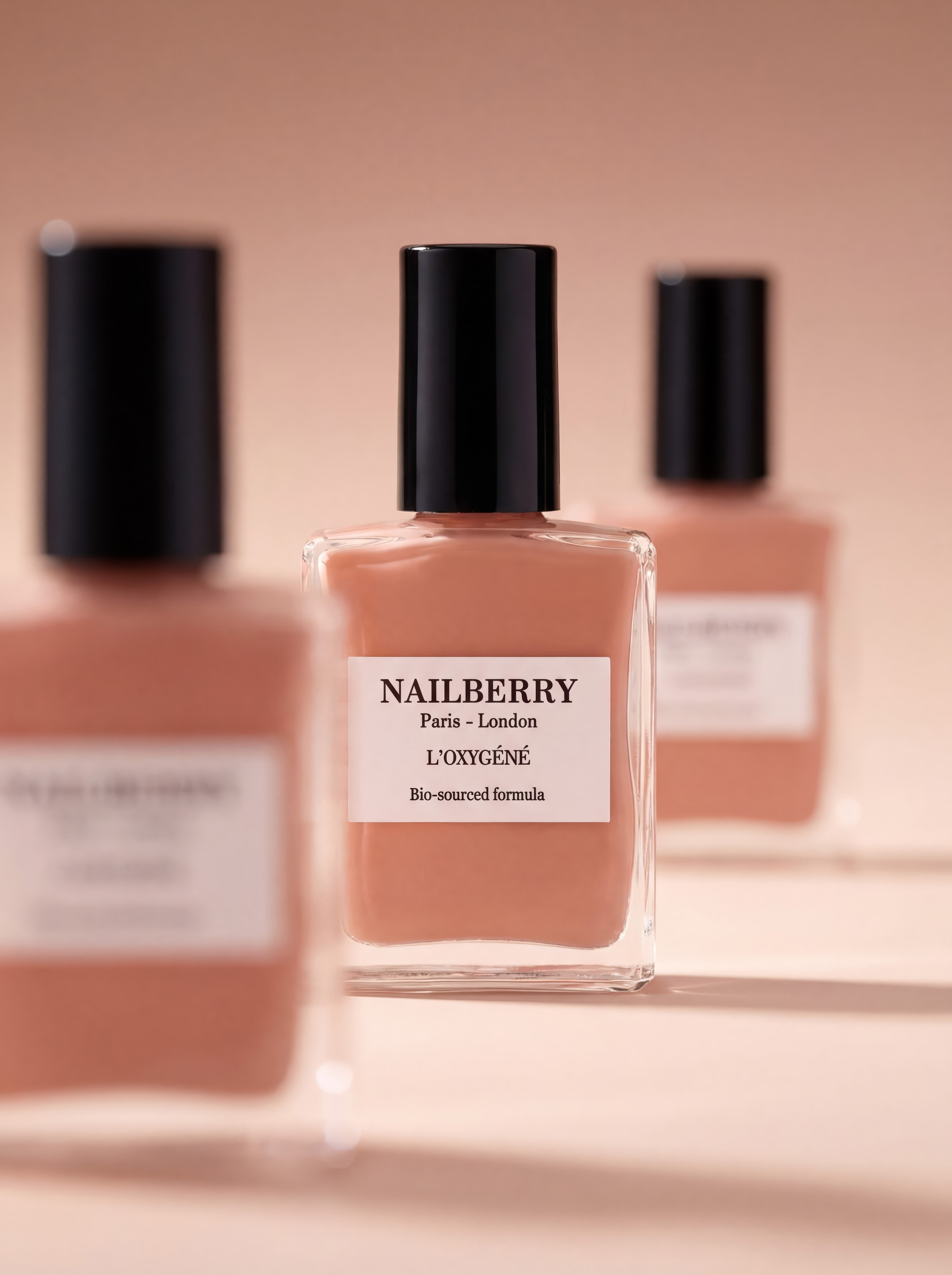 Nailberry L'Oxygéné Made You Blush vernis 14 ml pêche rosé