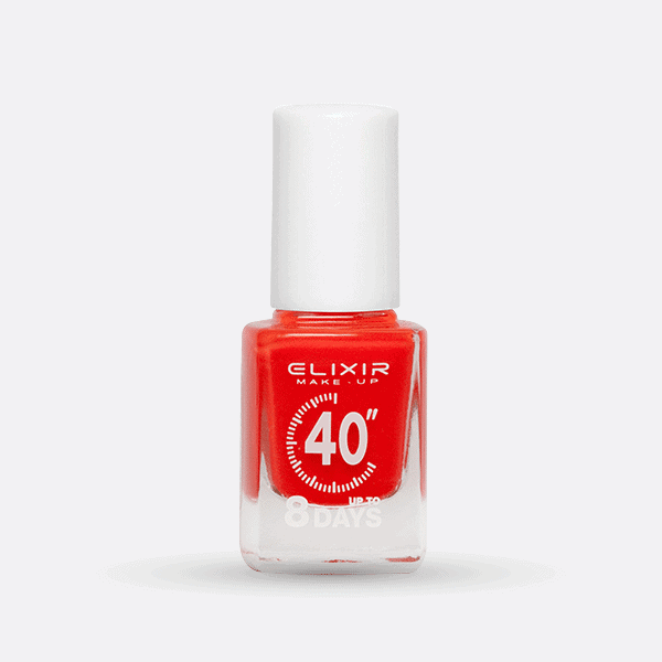 Élixir 40 Secondes 246 vernis à ongles orange séchage rapide