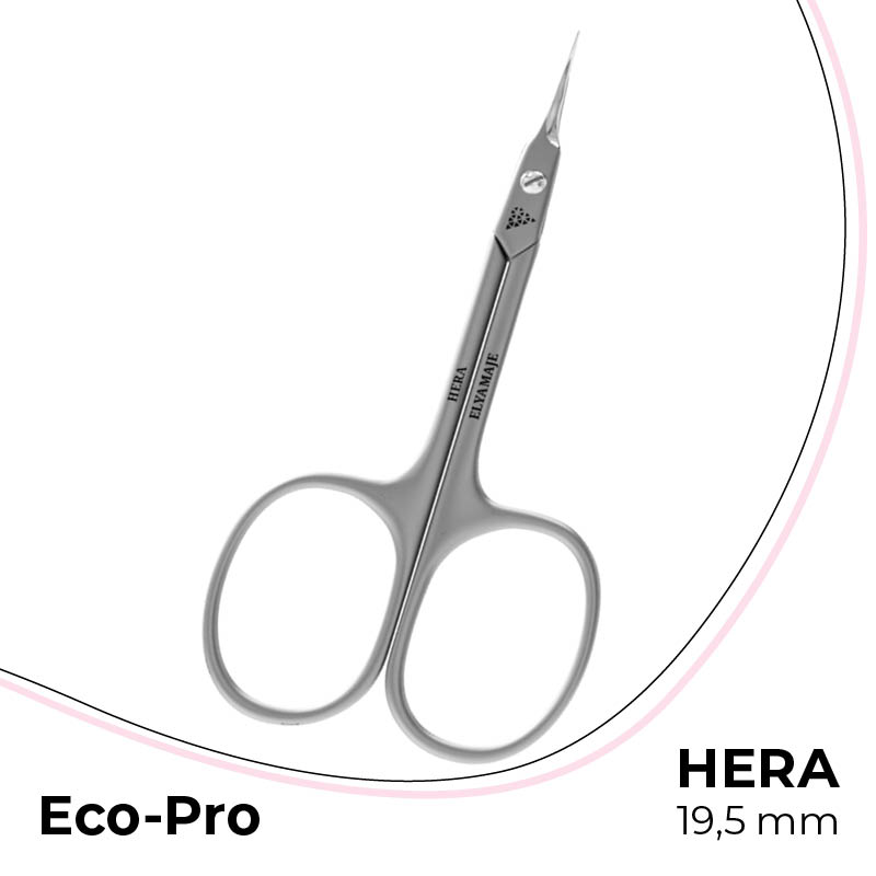 Elyamaje Hera Eco Pro 19,5mm ciseaux à cuticules inox