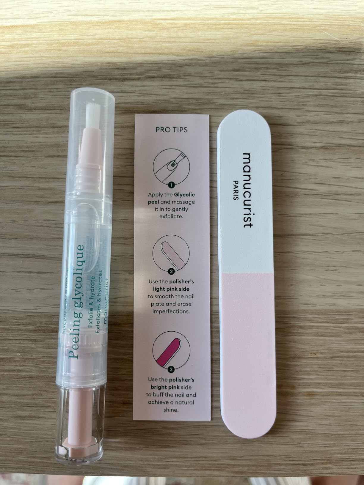 Manucurist Glossy Booster Duo kit manucure japonaise brillance