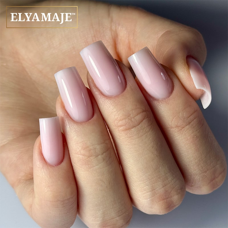 Elyamaje Creamy Gel Milky Pink N°4 gel construction nude