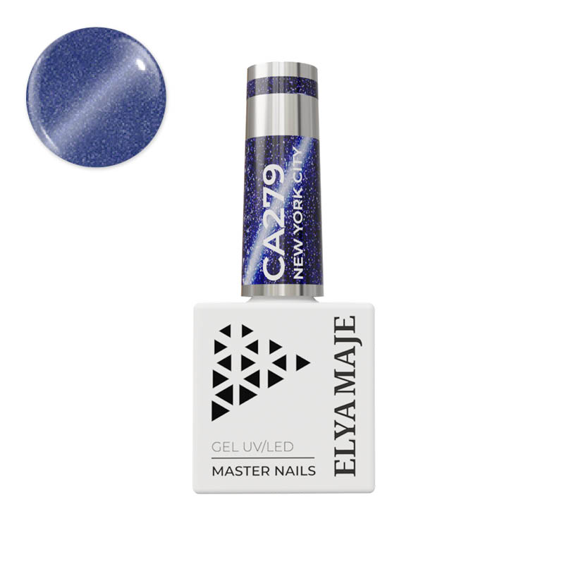 Elyamaje N° 279 New York City vernis semi-permanent cat eyes