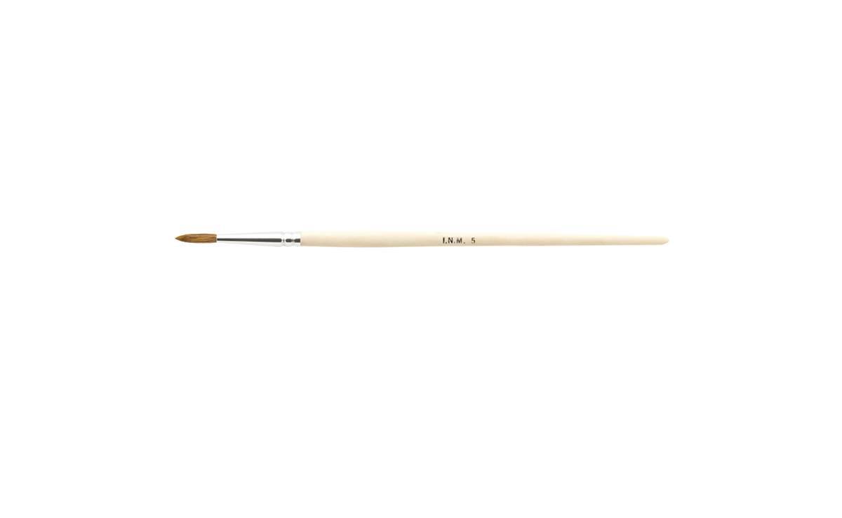 INM Sable Brush 5R pinceau ongles poils naturels