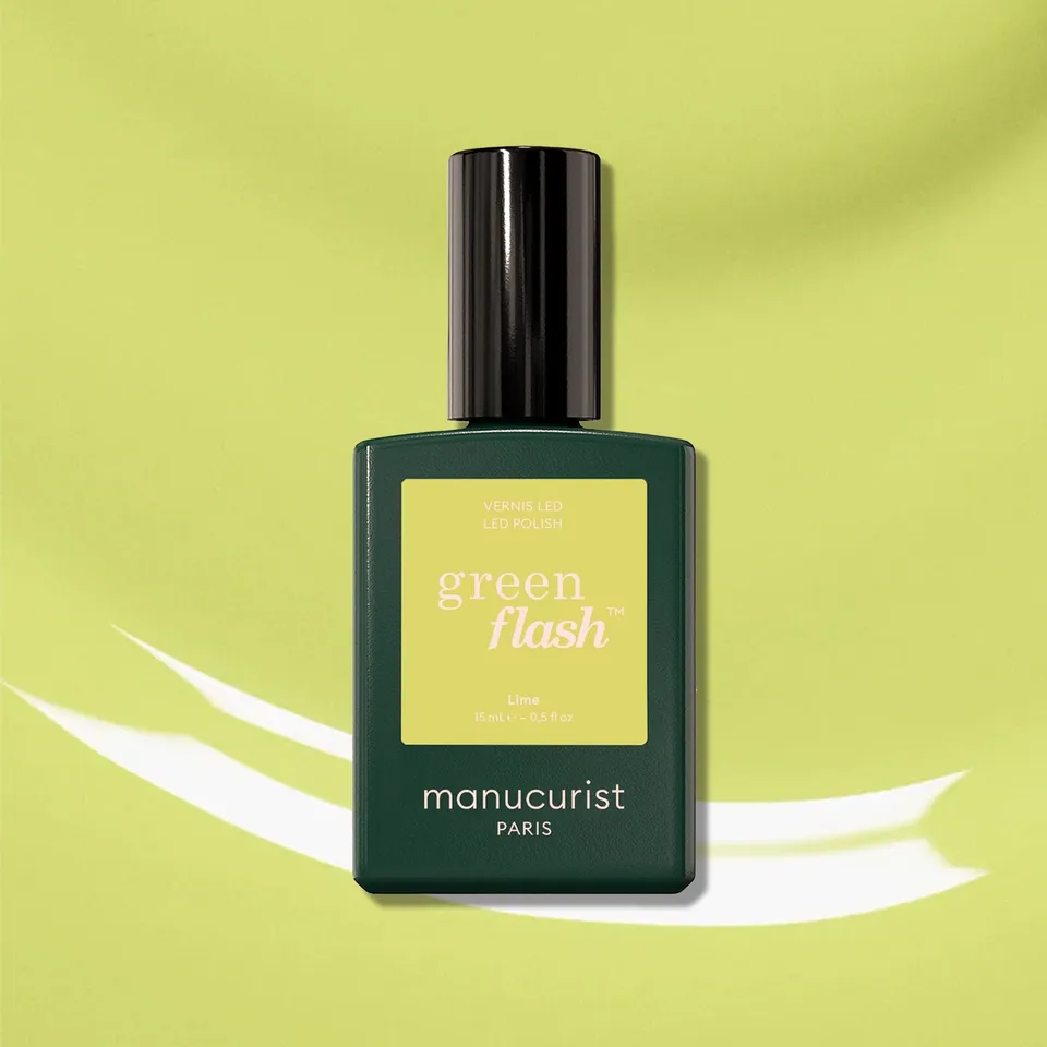 Manucurist Green Flash Lime vernis semi-permanent anis
