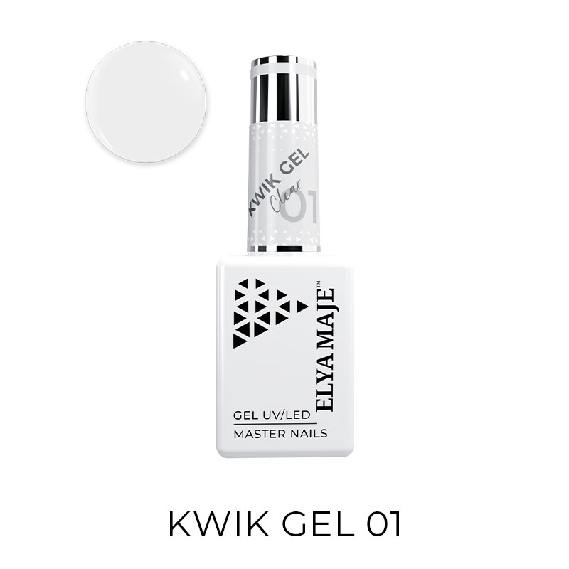 Elyamaje Kwik Gel Clear n°1 gel flacon construction fluide
