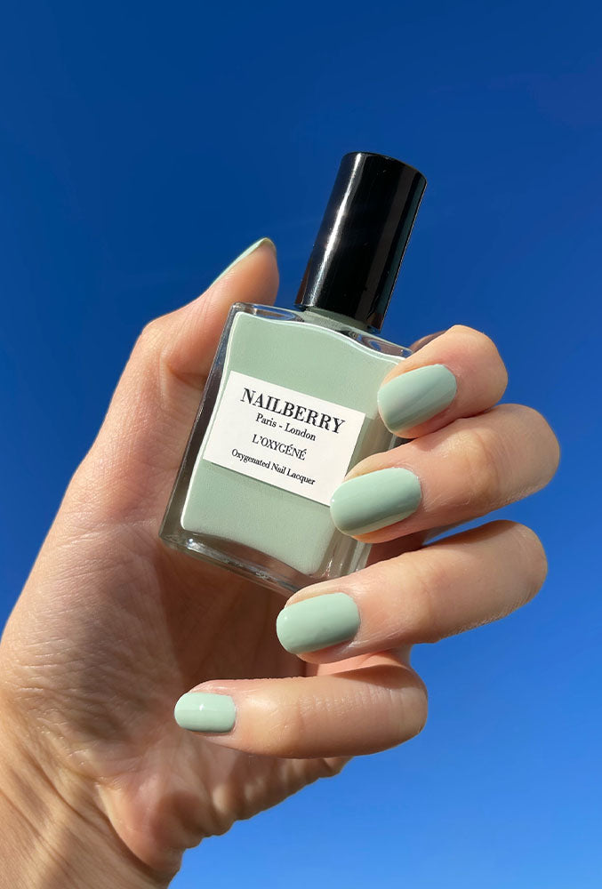Nailberry L'oxygéné Wild Sage vernis 14 ml sauge pastel