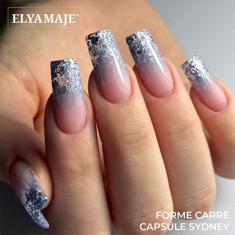 Elyamaje Sydney capsules transparentes 50 pcs