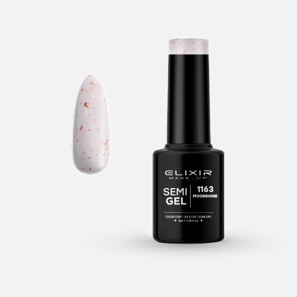Élixir Semi Gel 1163 vernis Moonshine 5 ml brillant