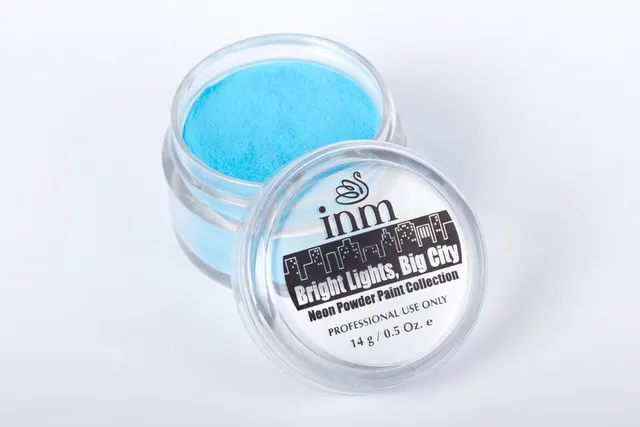 INM NY Skyline poudre acrylique bleue couvrant