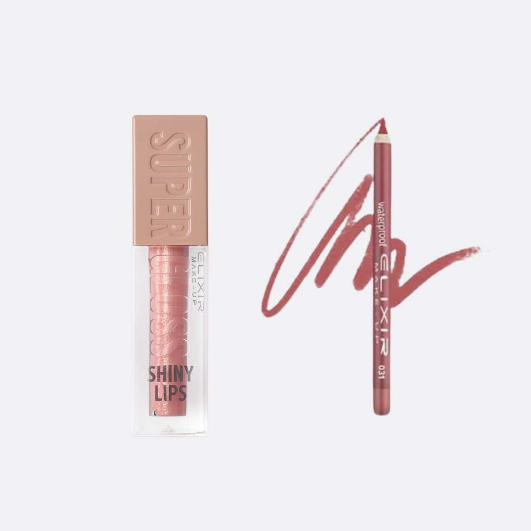 Elixir Seychelles duo lèvres crayon + gloss brillant