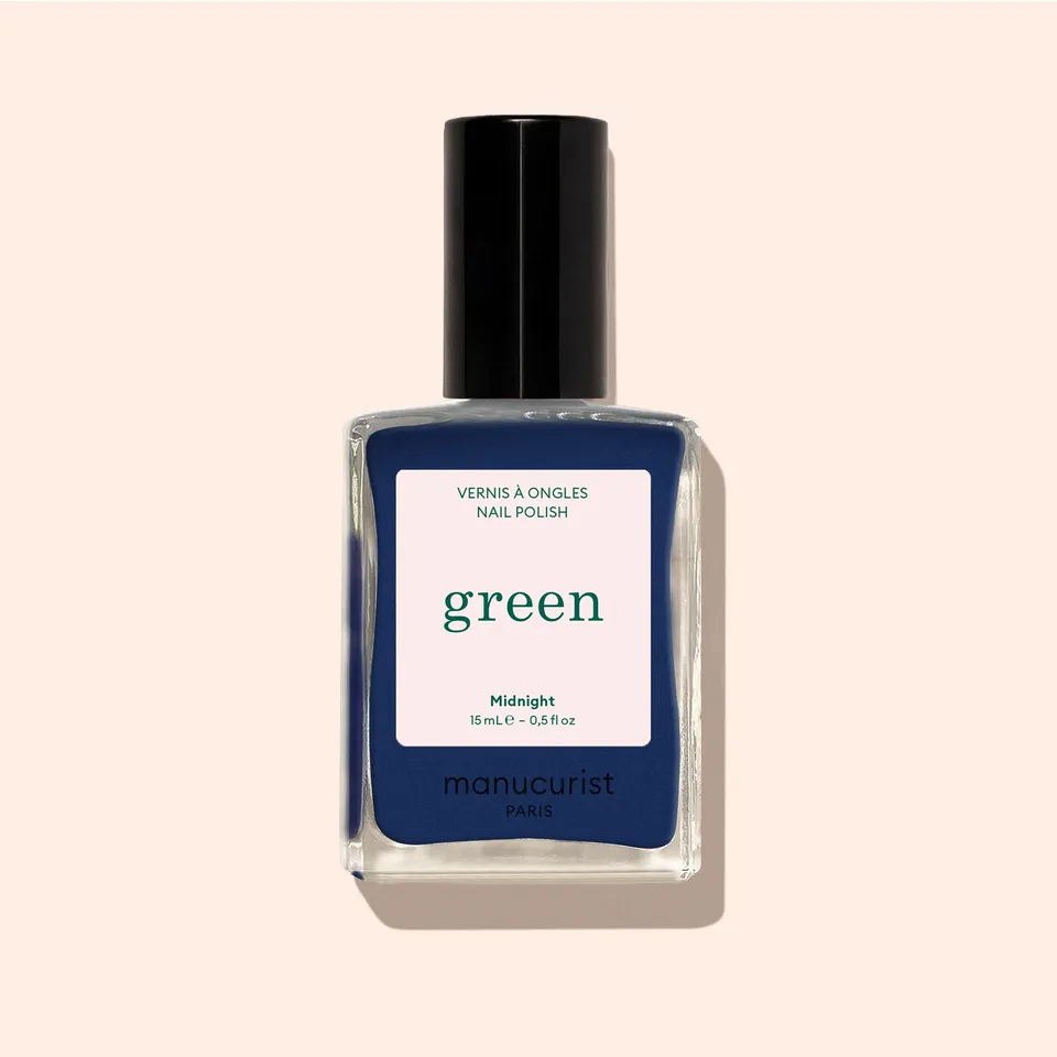 Manucurist Green Midnight vernis à ongles bleu nuit