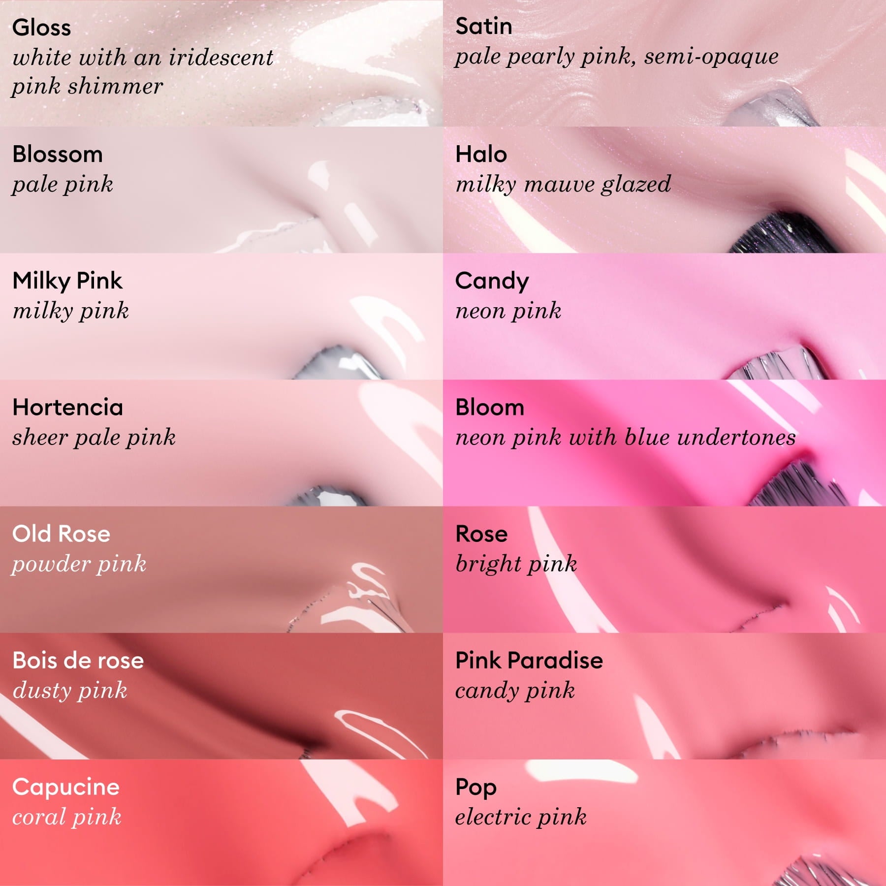 Manucurist Green vernis Hortencia rose pâle transparent