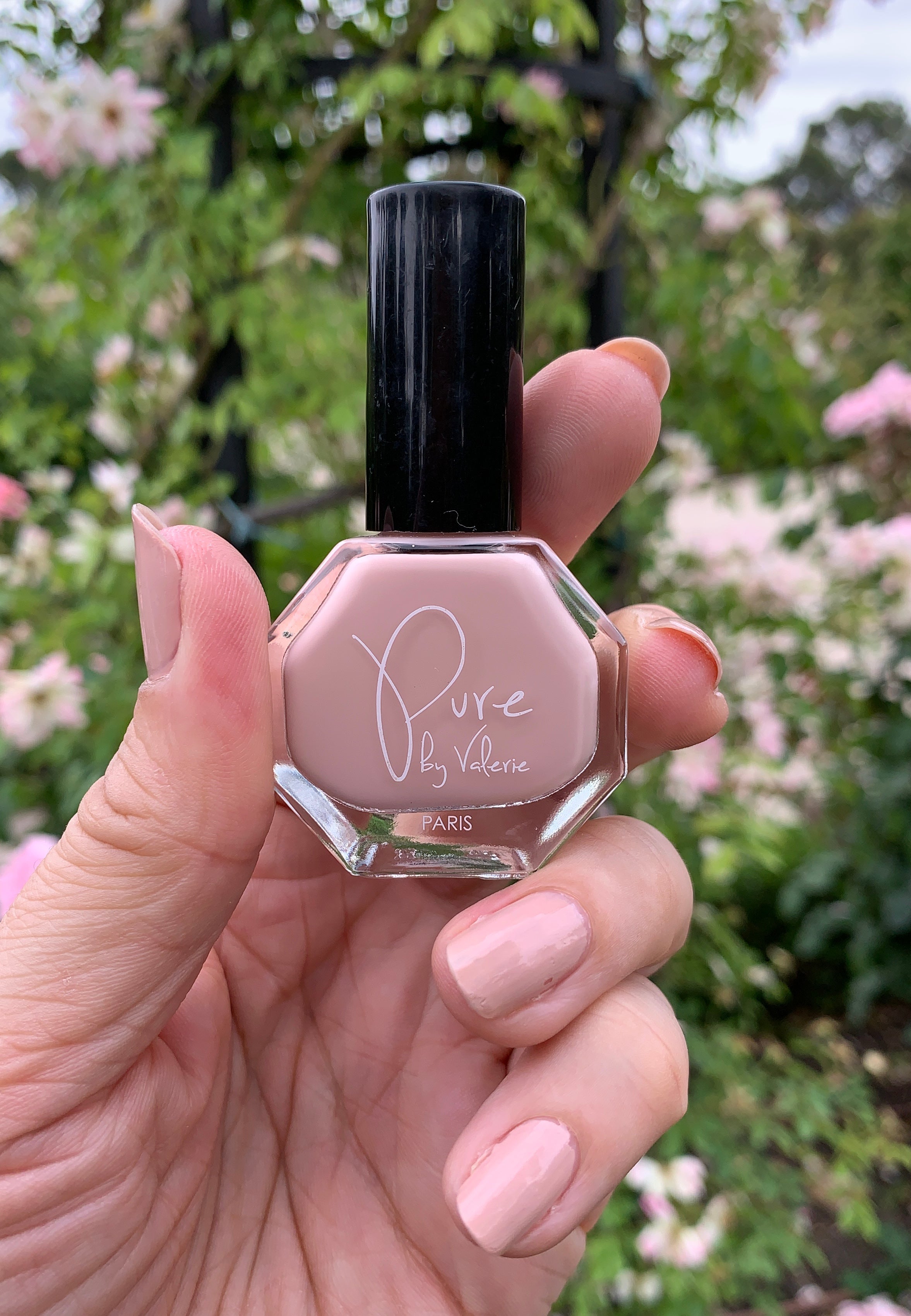 PURE BY VALERIE Cream vernis beige clair 15 ml longue tenue