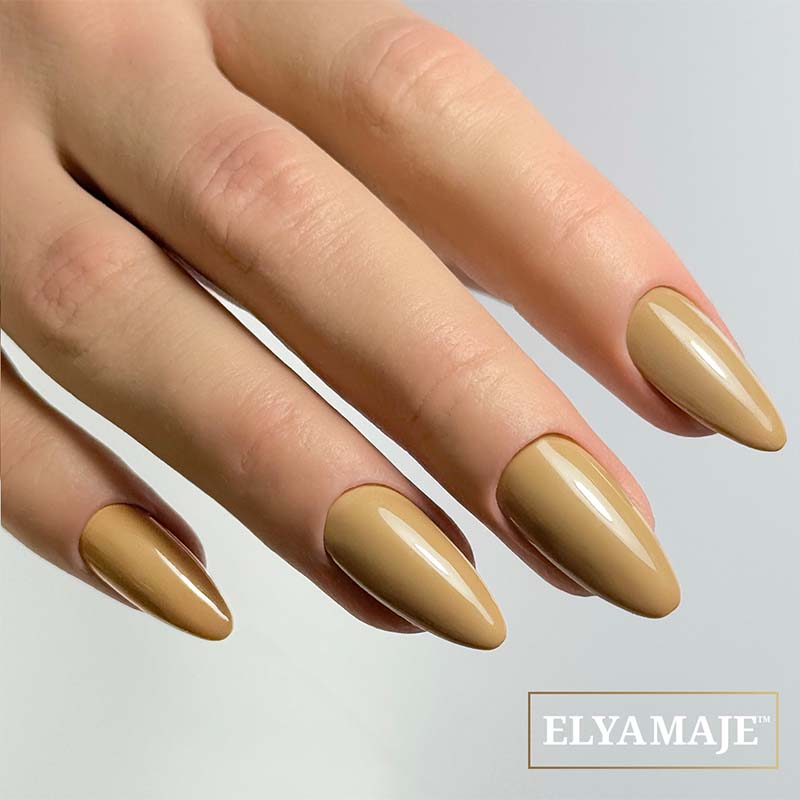 Elyamaje N°347 Militaire Vernis Semi-Permanent Kaki