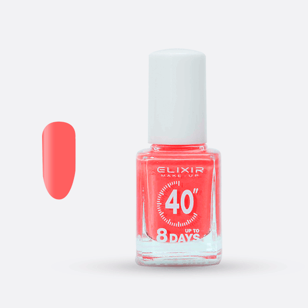 Élixir 40" #403 Flambeaux vernis à ongles rouge séchage rapide