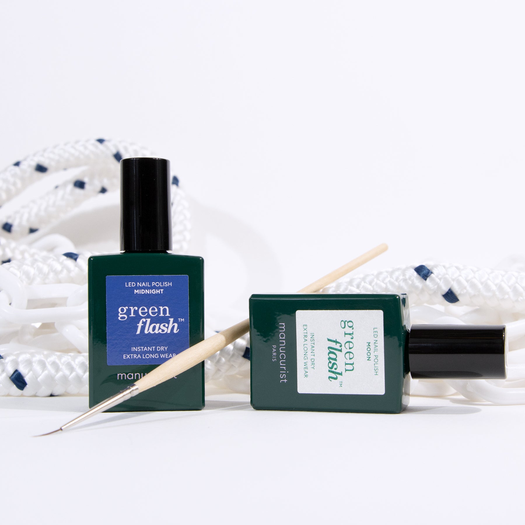 Manucurist Bain de minuit coffret nail art Moon bleu
