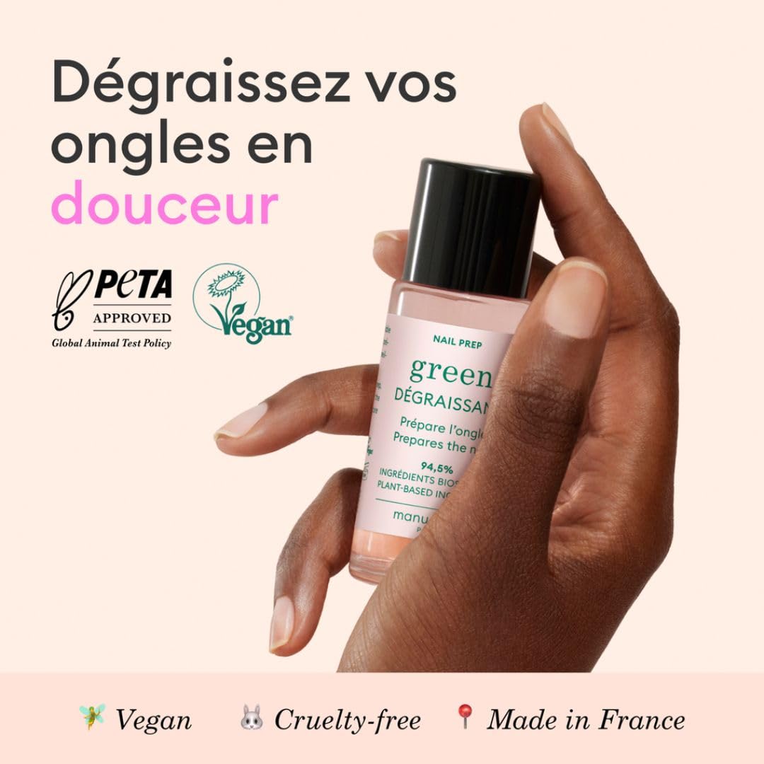 Manucurist Dégraissant cleaner ongles bio-sourcé tenue
