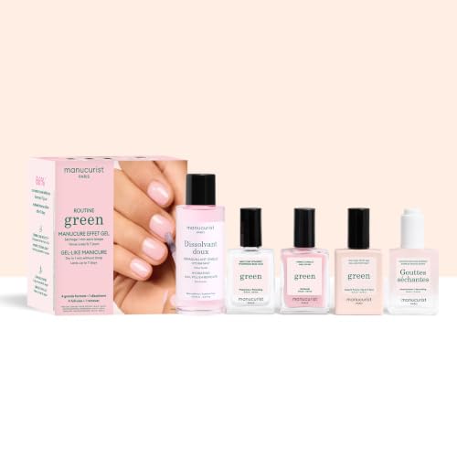 Manucurist Green Hortencia kit vernis 5 essentiels