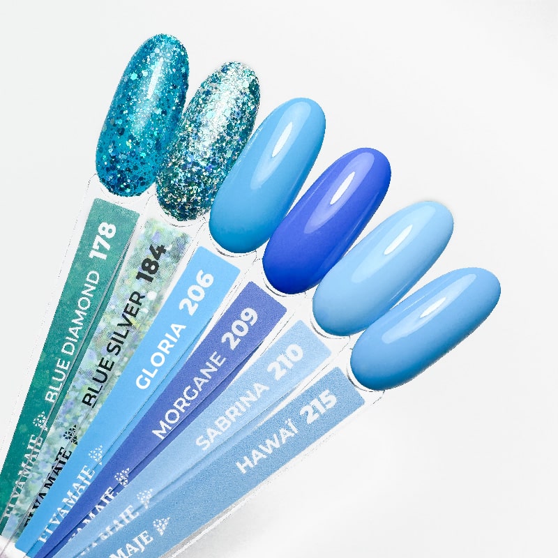 Elyamaje Coffret Bleu Calanques vernis semi-permanent édition limitée