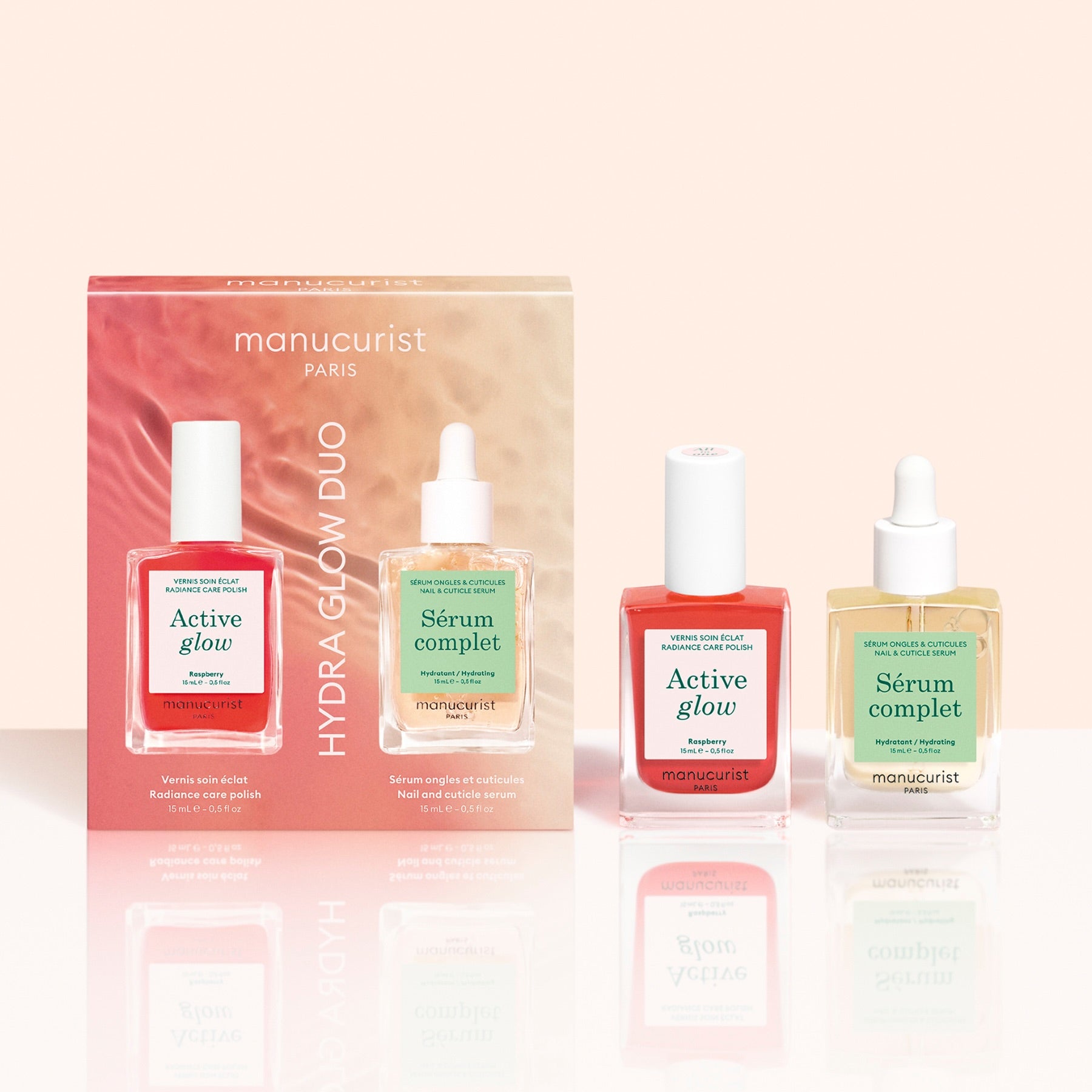 Manucurist Hydra Glow Duo coffret soin ongles éclat