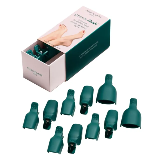 Manucurist pinces retrait pieds semi-permanent x10