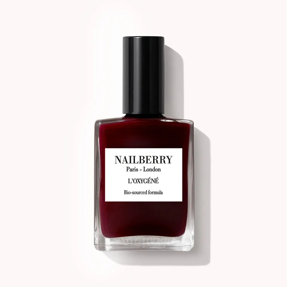 NAILBERRY L'oxygéné Noirberry vernis 15ml rouge noir