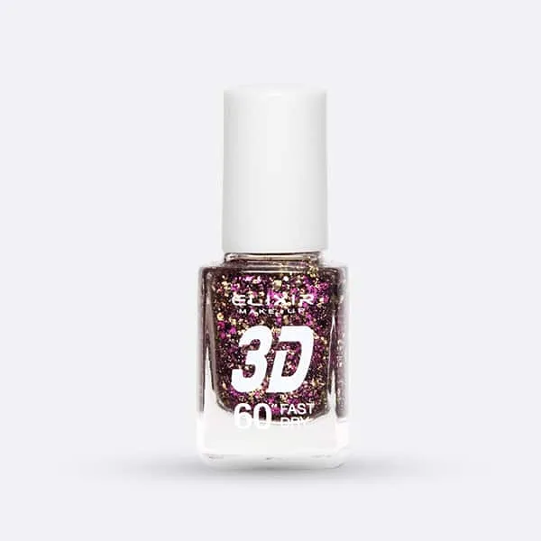Élixir 3D #269 Vernis paillettes séchage 60 secondes