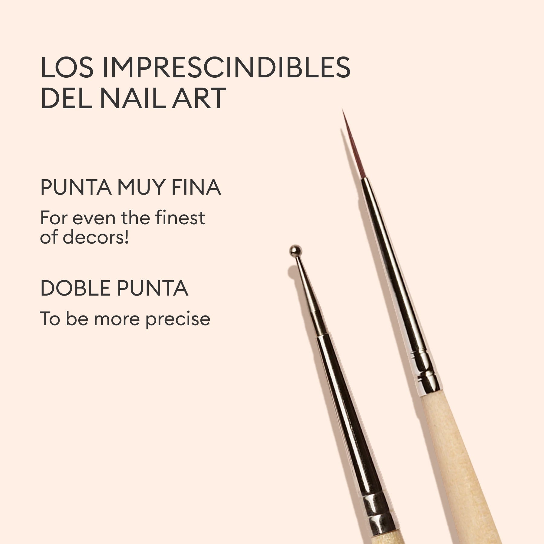 Manucurist Duo Dotting Tool et pinceau liner nail art