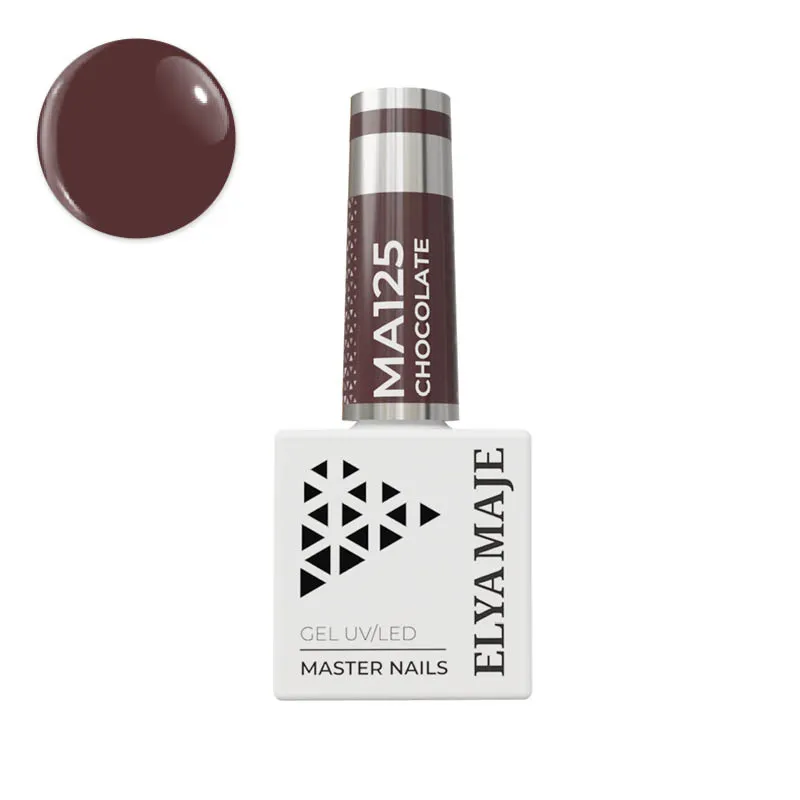 Elyamaje N°125 Chocolate vernis semi-permanent marron
