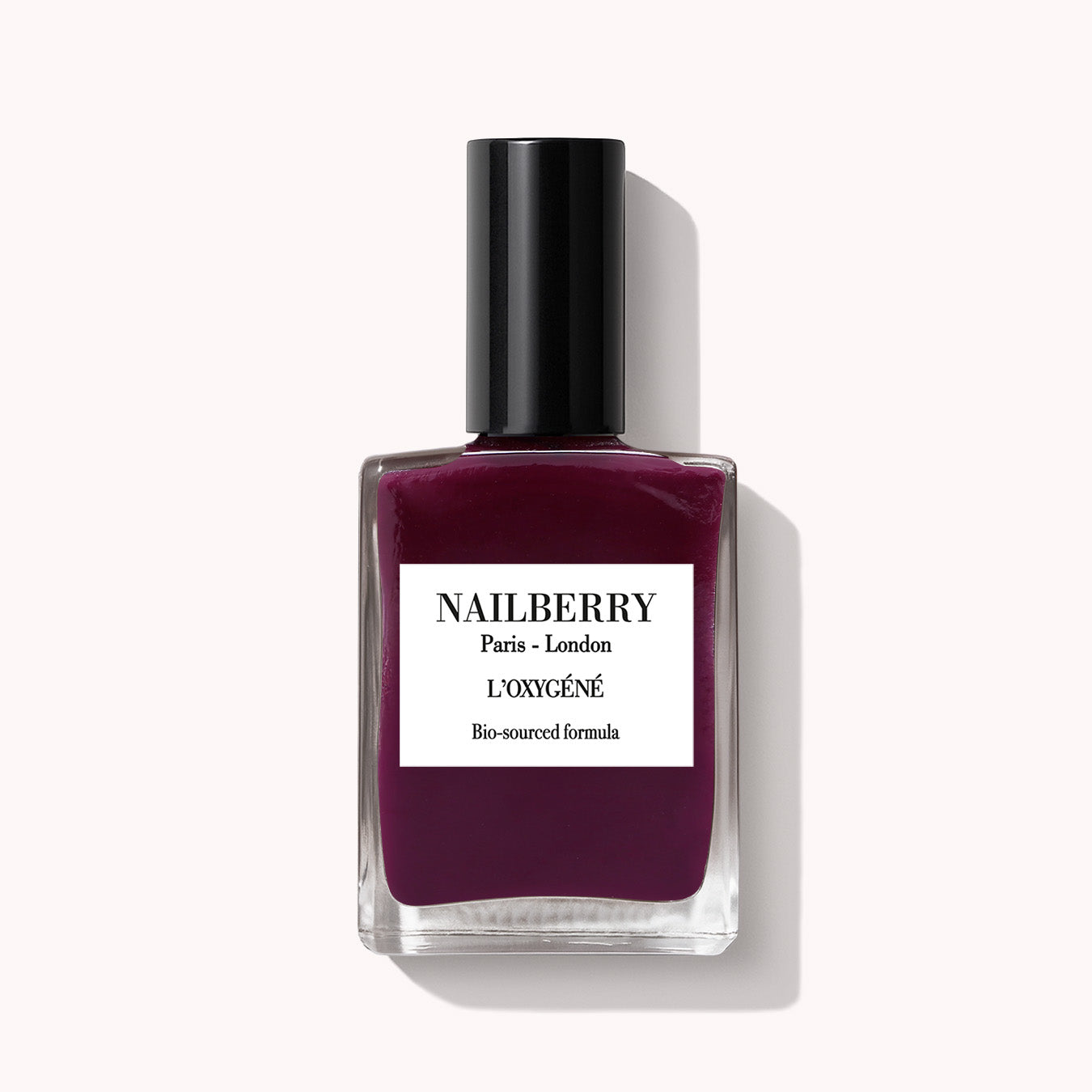 Nailberry L'Oxygéné No Regrets vernis 14 ml bordeaux