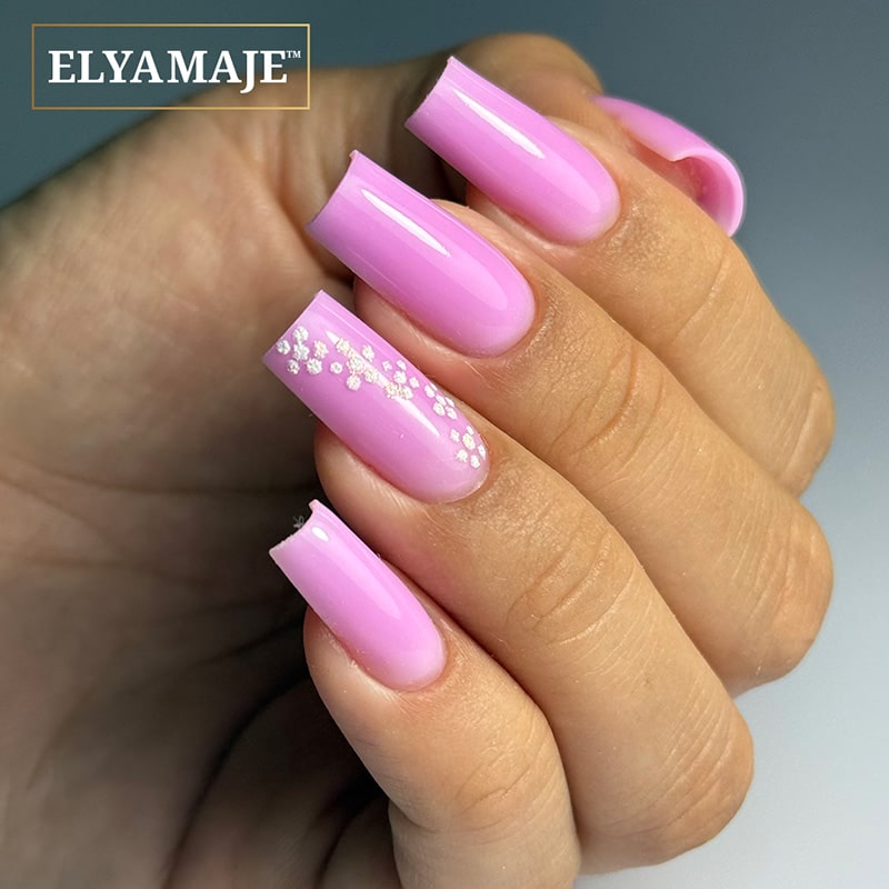 Elyamaje Color Creamy Gel N°07 Soft Purple gel UV gainage