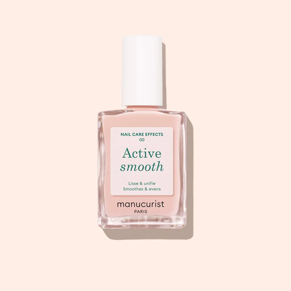 Manucurist Active Smooth 00 vernis soin lissant rosé