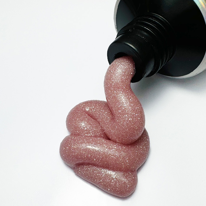 Elyamaje Acrypop n°08 Dark Pink gel UV pailleté tube