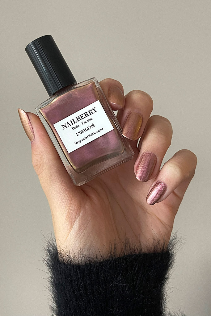 Nailberry L'Oxygéné Stargazer vernis 15 ml rose doré