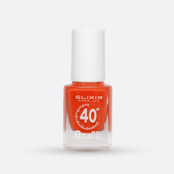 Élixir 40" Up to 8 Days #143 vernis orange rouge 8j