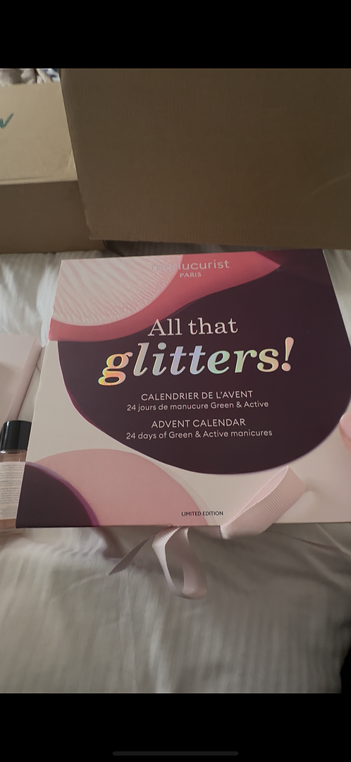 Manucurist All That Glitters calendrier avent 24 vernis pailleté