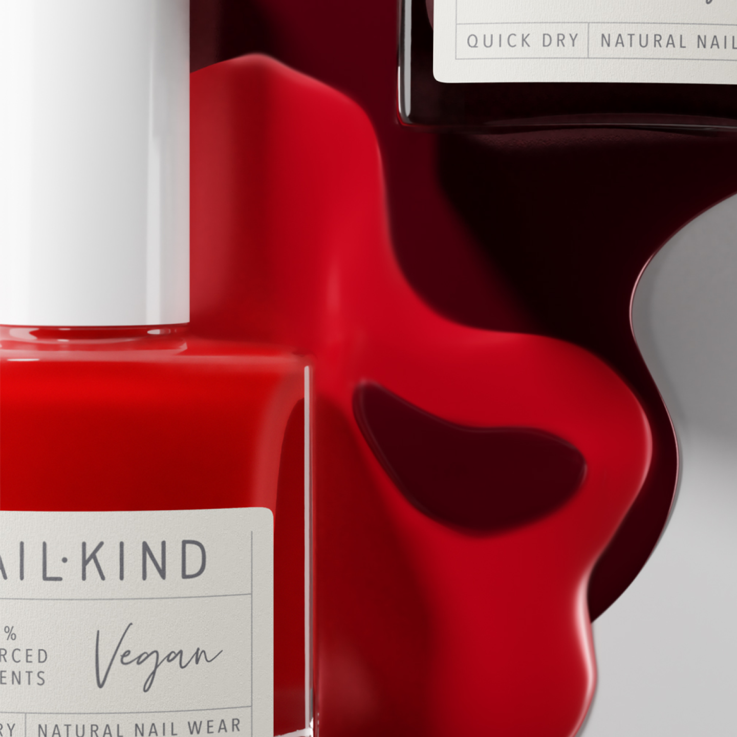 NAIL KIND The Colour Squad Red Carpet vernis rouge brillant